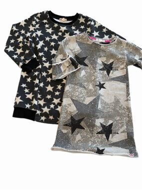 Appaman Girls' Star Print Sweatshirt Dresses